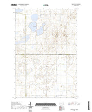 US Topo 7.5-minute map for Claire City NW NDSD