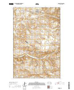 USGS US Topo 7.5-minute map for Grenora ND 2020