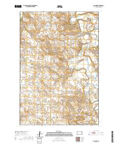 USGS US Topo 7.5-minute map for Kid Creek ND 2020