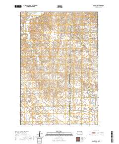 USGS US Topo 7.5-minute map for Odland Dam NDMT 2020