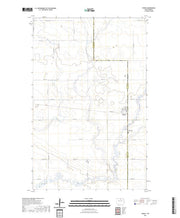 US Topo 7.5-minute map for Overly ND