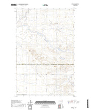 US Topo 7.5-minute map for Overly SE ND