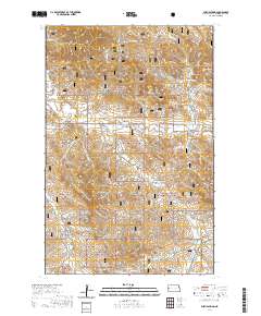 USGS US Topo 7.5-minute map for Phillip Spring ND 2020