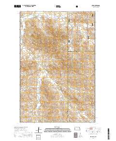 USGS US Topo 7.5-minute map for Skaar NDMT 2020