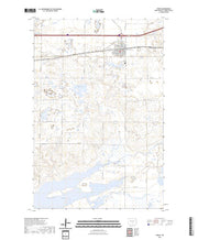 US Topo 7.5-minute map for Steele ND