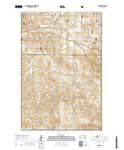 USGS US Topo 7.5-minute map for Trotters ND 2020