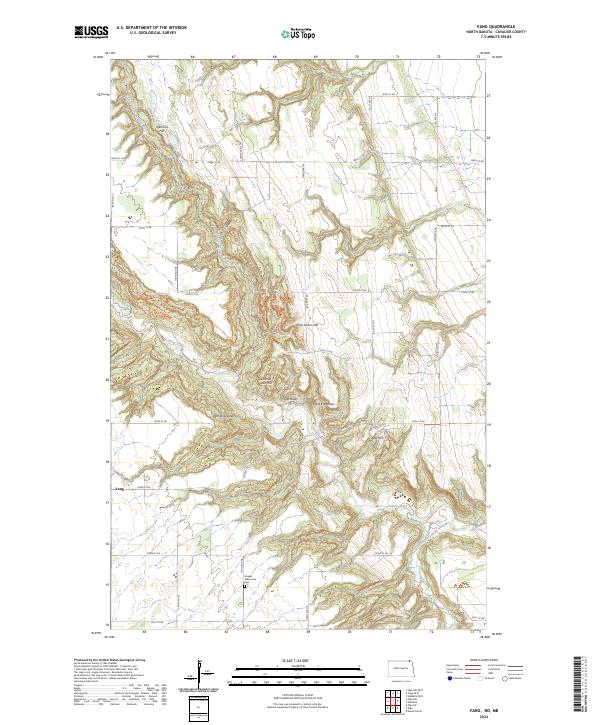 US Topo 7.5-minute map for Vang NDMB