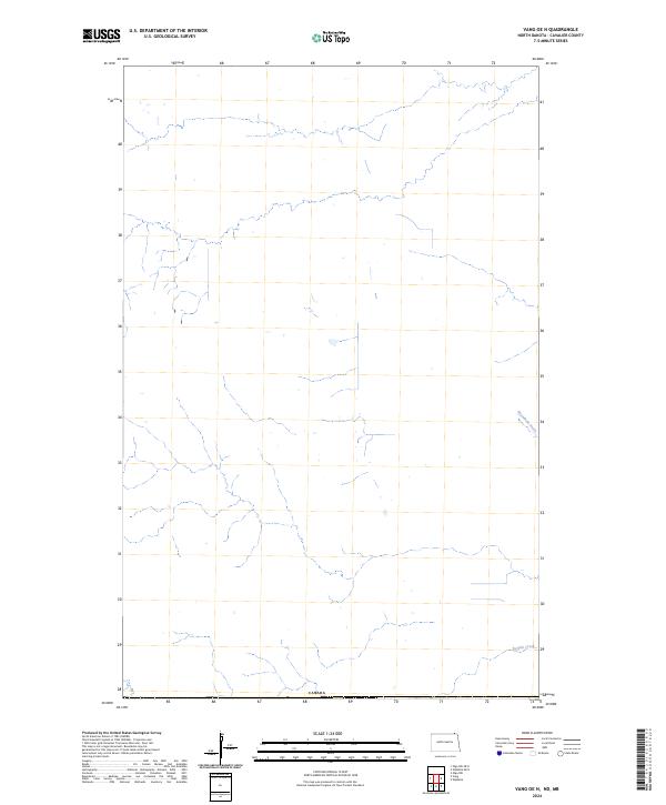 US Topo 7.5-minute map for Vang OE N NDMB