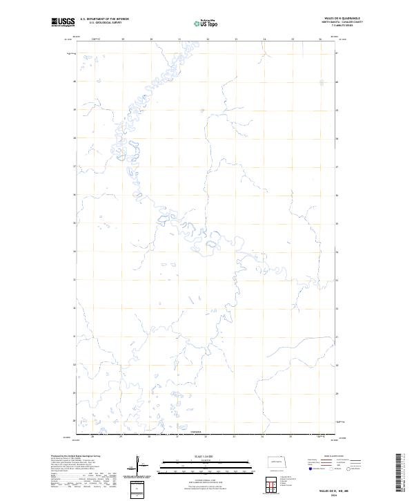 US Topo 7.5-minute map for Wales OE N NDMB