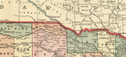 Map of the State of Nebraska, 1902