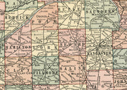 Map of the State of Nebraska, 1902