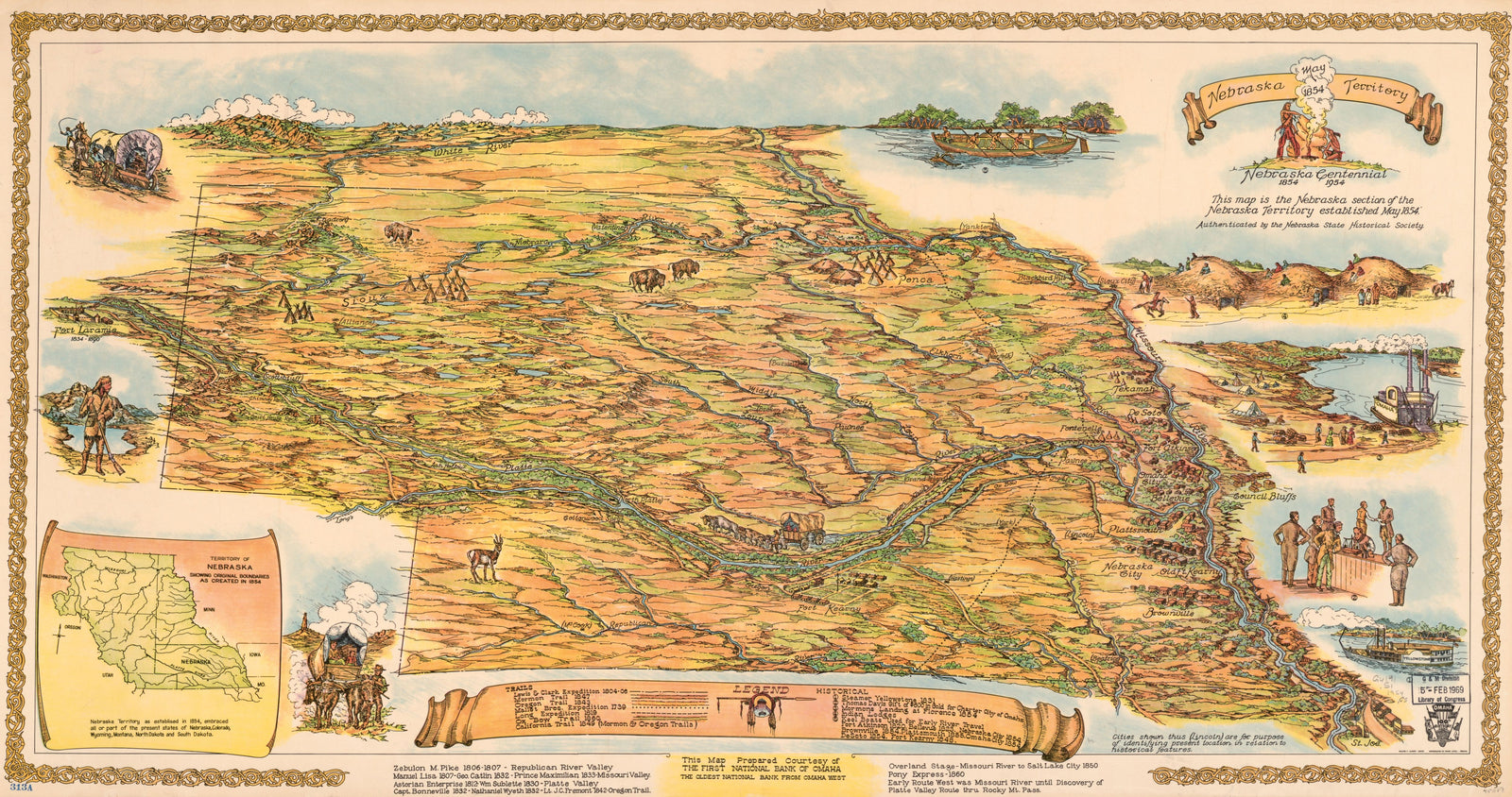 Nebraska Territory, 1854