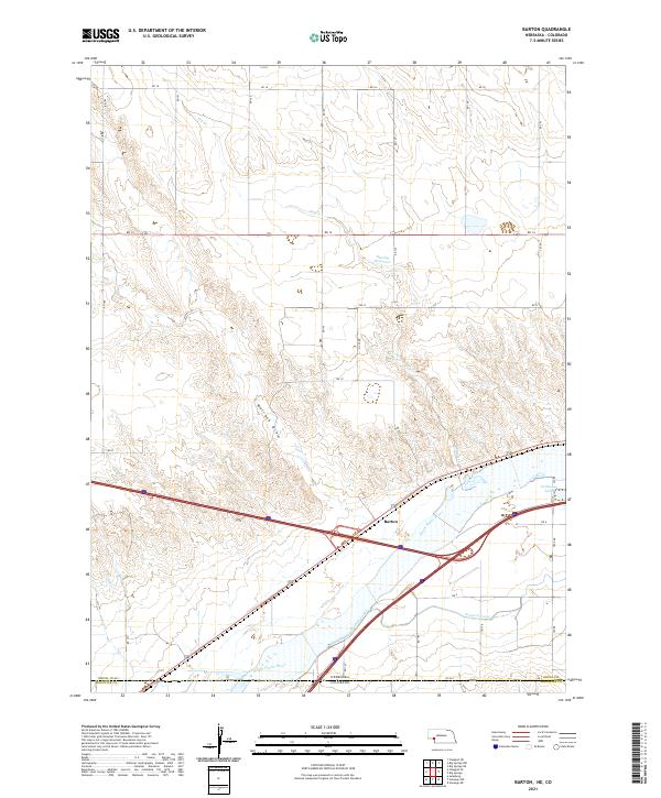 USGS US Topo 7.5-minute map for Barton NECO 2021