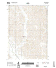 USGS US Topo 7.5-minute map for Thurston NE 2021