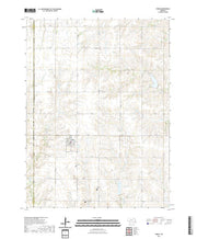 USGS US Topo 7.5-minute map for Tobias NE 2021