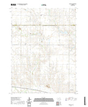USGS US Topo 7.5-minute map for Tobias SW NE 2021