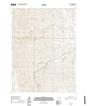 USGS US Topo 7.5-minute map for Touhy NE 2021