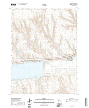USGS US Topo 7.5-minute map for Trenton NE 2021