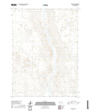 USGS US Topo 7.5-minute map for Twin Buttes NE 2021