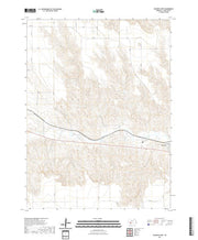 USGS US Topo 7.5-minute map for Wauneta West NE 2021