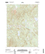 US Topo 7.5-minute map for Andover NH
