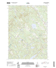 US Topo 7.5-minute map for Baxter Lake NH