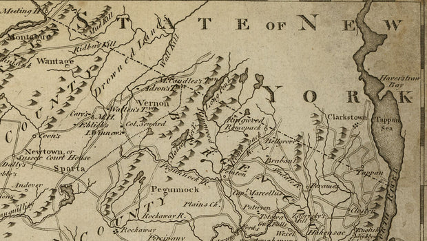 Map of the State of New Jersey, 1795