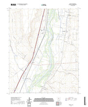 US Topo 7.5-minute map for Abeytas NM