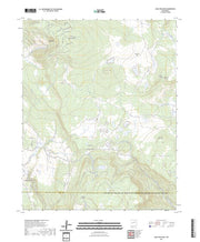 US Topo 7.5-minute map for Agua Fria Peak NM