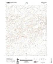 US Topo 7.5-minute map for Alamo Mesa East NM