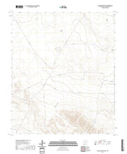 US Topo 7.5-minute map for Alamo Mountain NE NM