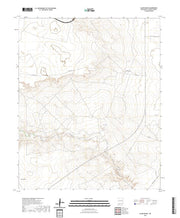 US Topo 7.5-minute map for Alamo Ranch NM