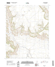 US Topo 7.5-minute map for Albert NM