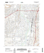 US Topo 7.5-minute map for Albuquerque West NM