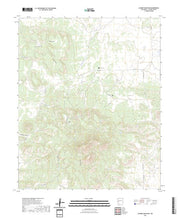 US Topo 7.5-minute map for Alegres Mountain NM