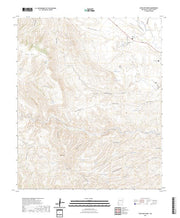 US Topo 7.5-minute map for Antelope Ridge NM