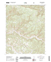 US Topo 7.5-minute map for Bancos Mesa NM