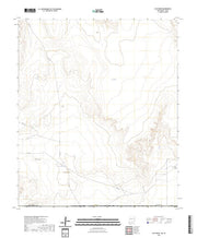 US Topo 7.5-minute map for Culp Draw NMTX
