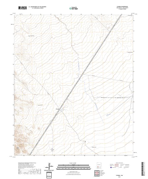 US Topo 7.5-minute map for Florida NM