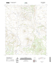US Topo 7.5-minute map for Goat Hill NM