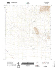 US Topo 7.5-minute map for Goat Ridge NM