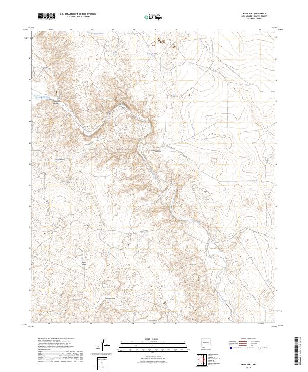 US Topo 7.5-minute map for Mesa SW NM