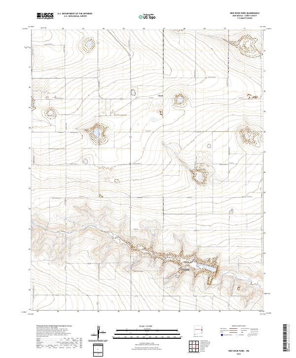 US Topo 7.5-minute map for Ned Houk Park NM