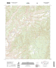 US Topo 7.5-minute map for O Block Canyon NM