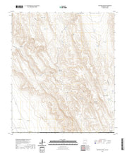 US Topo 7.5-minute map for Panther Canyon NMTX
