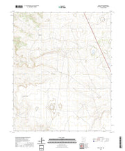 US Topo 7.5-minute map for Rock Lake NM