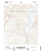 US Topo 7.5-minute map for Romero Canyon NM