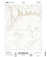 US Topo 7.5-minute map for Romero Spring NM
