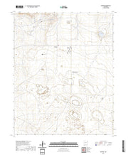 US Topo 7.5-minute map for Rosebud NM