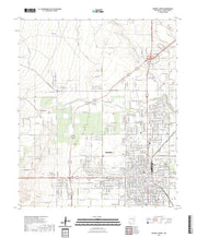 US Topo 7.5-minute map for Roswell North NM